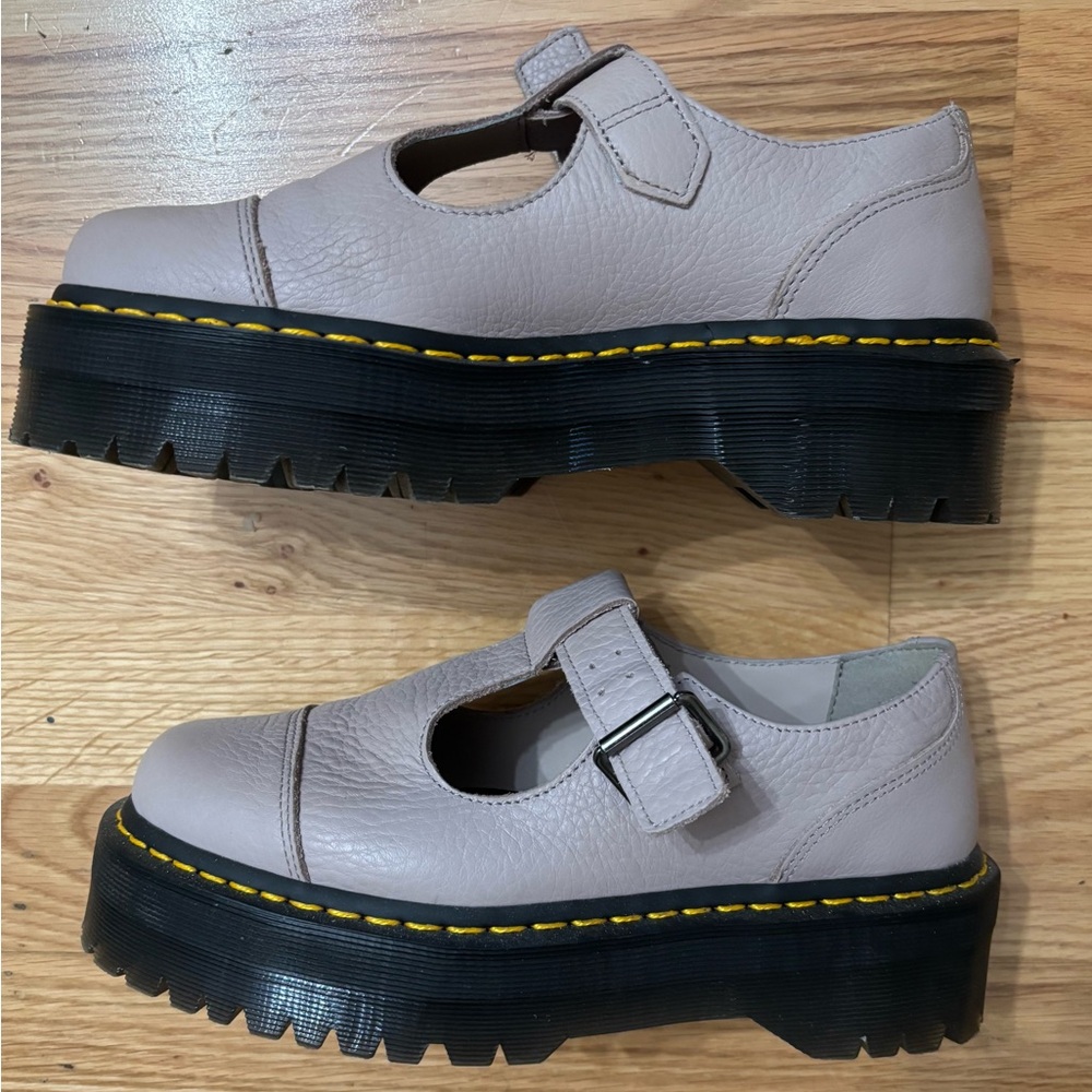 Dr. Martens Bethan T-Bar Platform Mary Jane Shoes - Picture 2 of 7